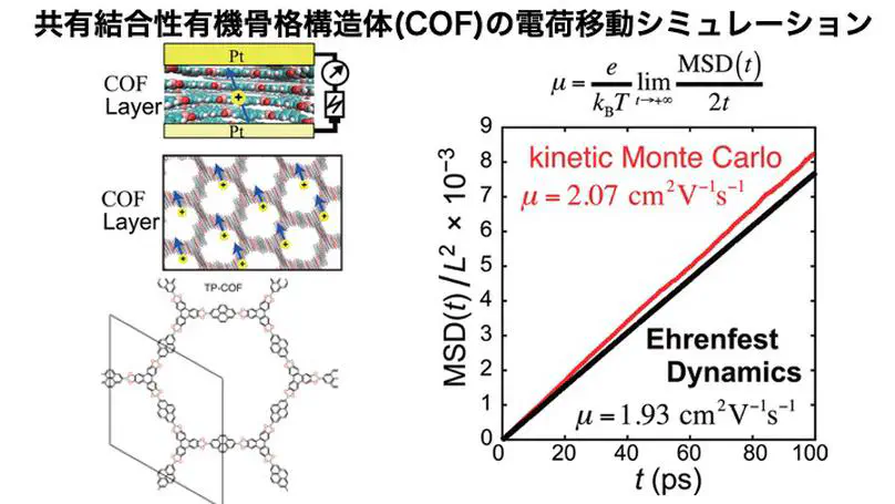 Charge Transfer Simulation in Organic Semiconductors